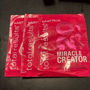 Matrix Miracle Creator Hair Mask Packets